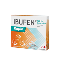 Ibufen Rapid, 400 mg, 12 comprimate filmate, Antibiotice Sa