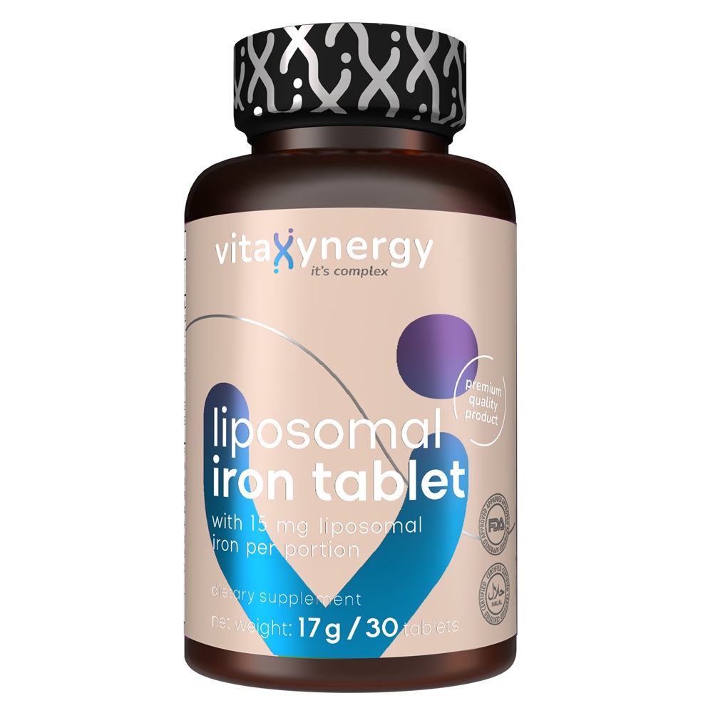 Iron Liposomal, 30 tablete, Vitaxynergy