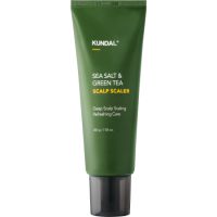Scrub cu sare de mare si ceai verde pentru scalp, 200 g, Kundal