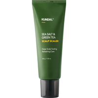 Scrub cu sare de mare si ceai verde pentru scalp, 200 g, Kundal