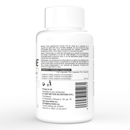 Creatina, 90 capsule, Way Better 705055