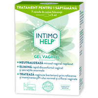 Gel vaginal Intimohelp, 7 canule x 5 ml, Intimohelp