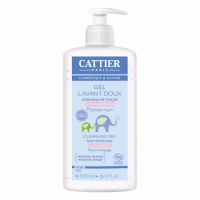 Gel pentru baita Bio cu ulei de migdale dulci, 500 ml, Cattier