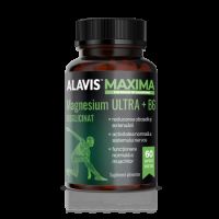 Magneziu bisglicinat Ultra+B6, 60 capsule vegetale, Alavis Maxima