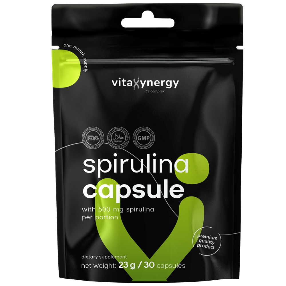 Spirulina, 30 capsule, Vitaxynergy