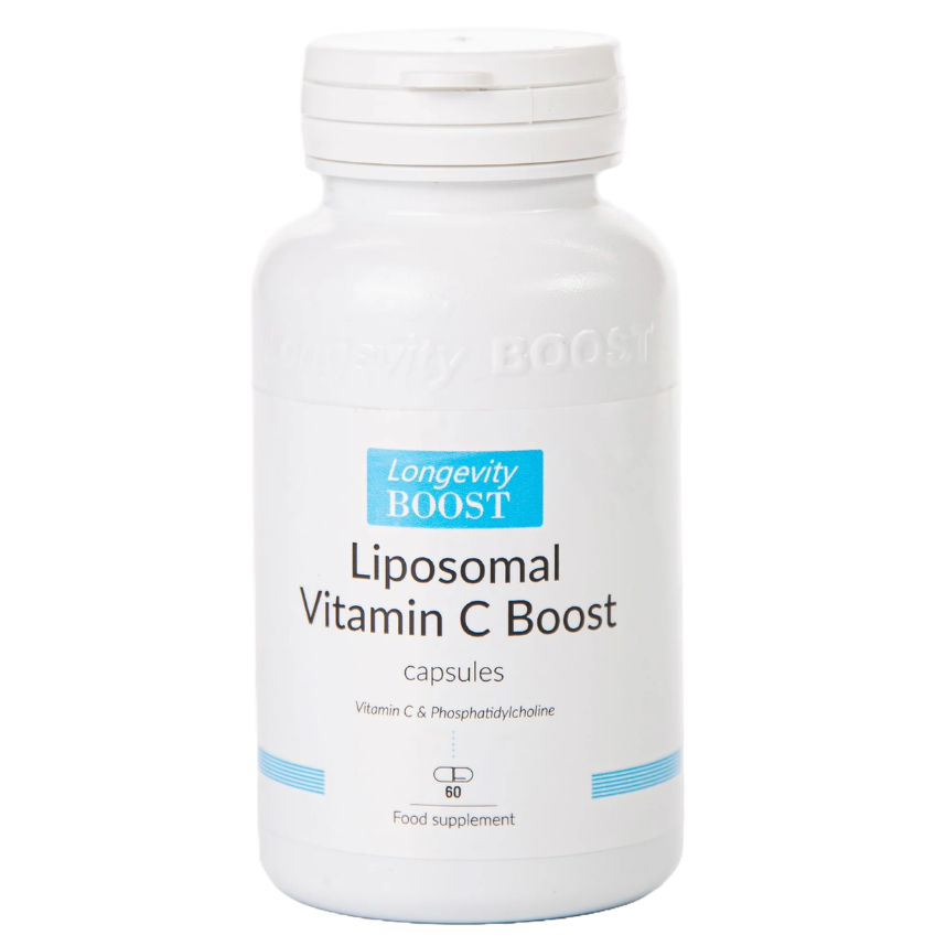 Liposomal Vitamin C Boost, 60 capsule, Longevity Boost