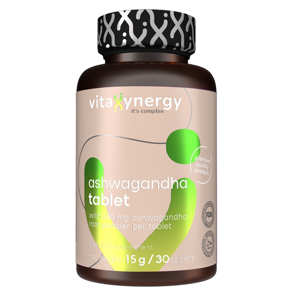 Ashwagandha, 30 tablete, Vitaxynergy