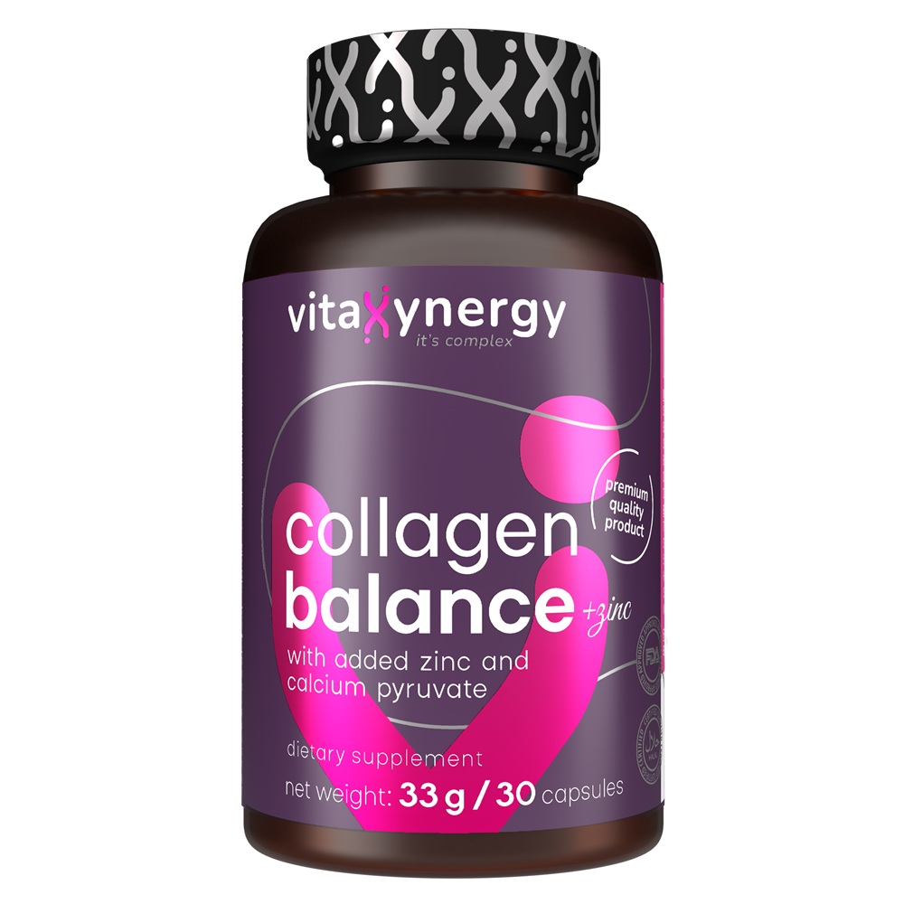 Collagen Balance+Zinc, 30 capsule, Vitaxynergy