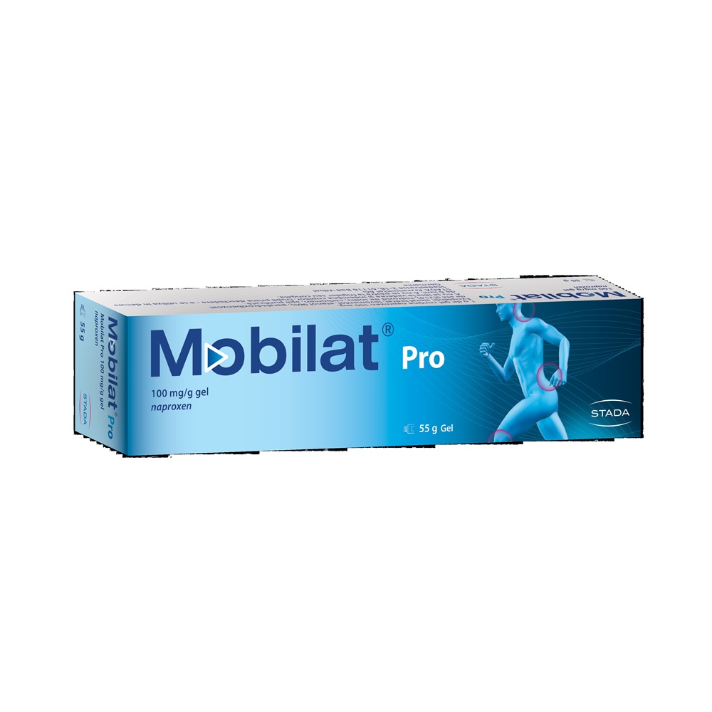 Mobilat gel Pro 100 mg/g, 55 g, Stada