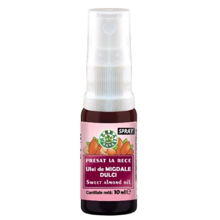 Ulei de migdale dulci spray, 10 ml, Herbavit