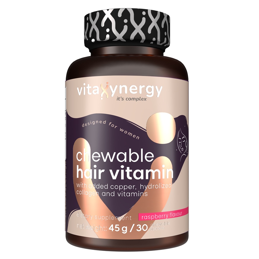 Hair Vitamin, 30 tablete masticabile, Vitaxynergy