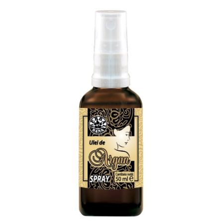 Ulei de Argan presat la rece spray, 50 ml, Herbavit