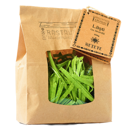 Paste lasti cu leurda, 250 g, Rastaute Maramuresene 637058