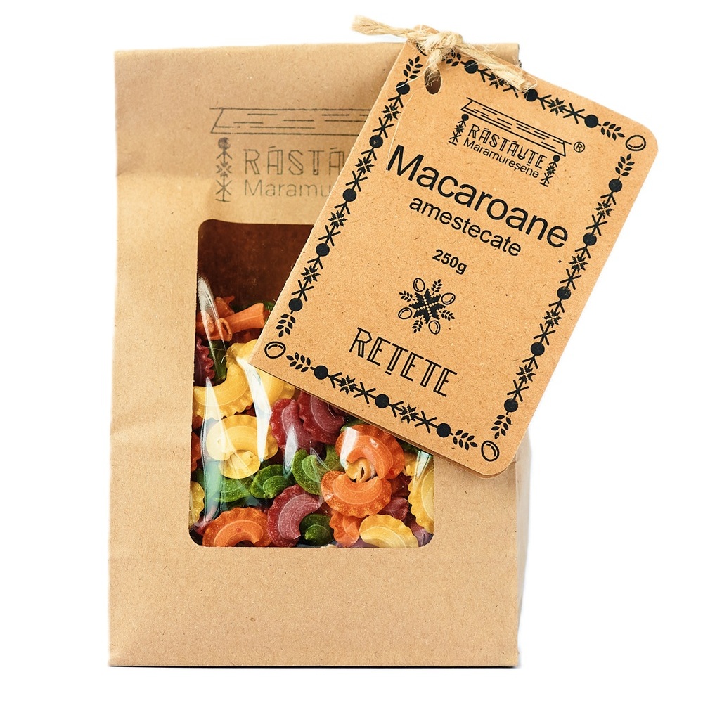 Macaroane amestecate, 250 g, Rastaute Maramuresene