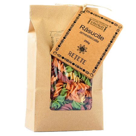 Paste rasucite amestecate, 250 g, Rastaute Maramuresene 637065