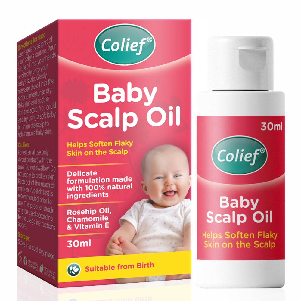 Ulei calmant si hranitor pentru piele si scalp Baby Scalp Oil, 30 ml, Colief