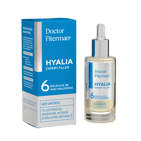 Ser antirid pentru fata Hyalia Expert Filler, 30 ml, Doctor Fiterman