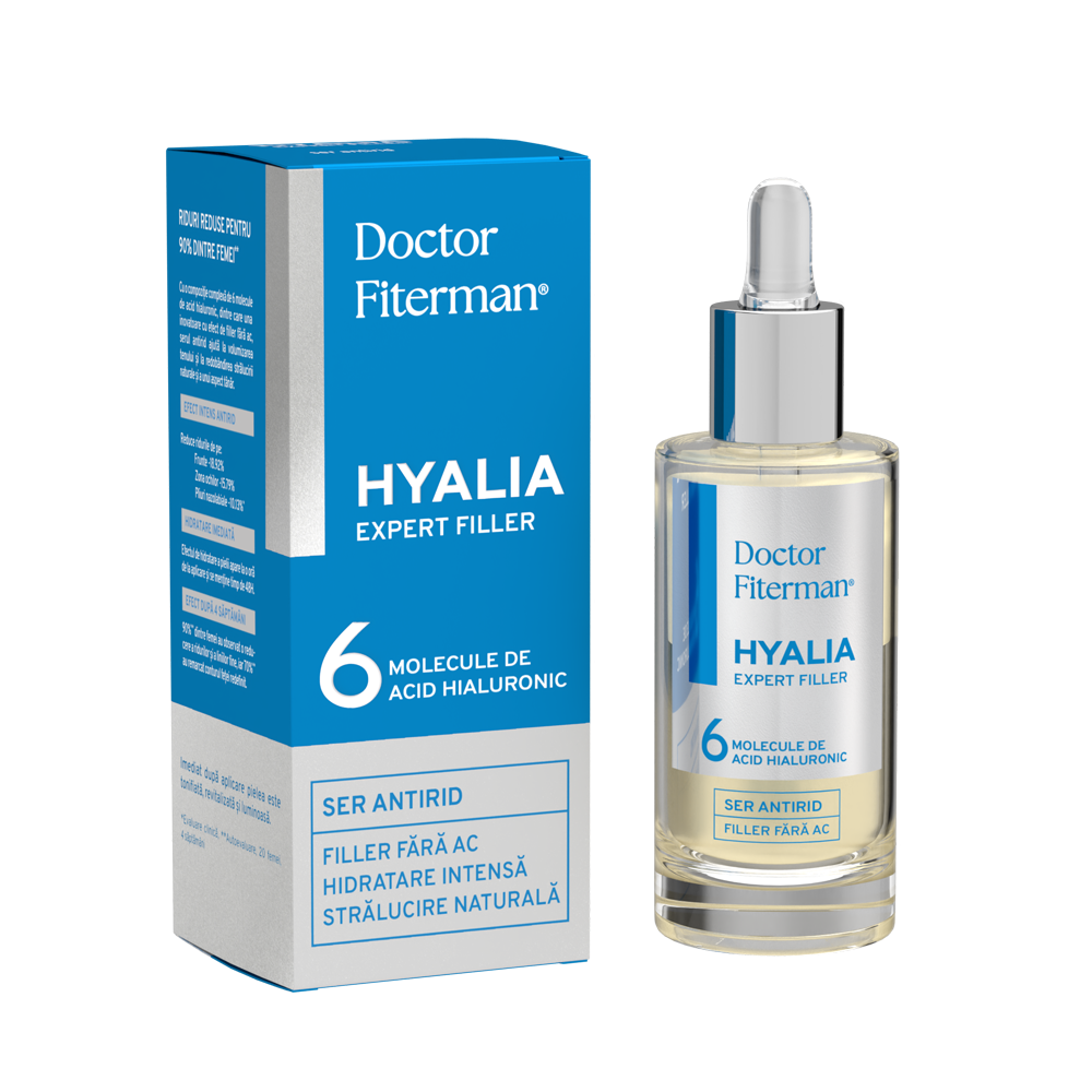 Ser antirid pentru fata Hyalia Expert Filler, 30 ml, Doctor Fiterman