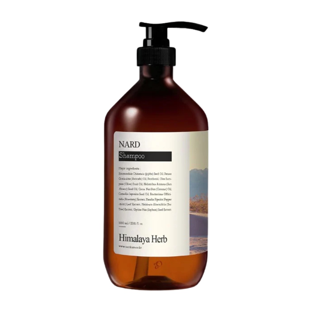 Sampon reparator pentru par cu parfum de lavanda Himalaya Herb, 1 L, Nard