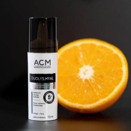 Ser intensiv anti-îmbătrânire cu vitamina C pură 5%, Duolys Hyal, 15 ml, Acm 663888