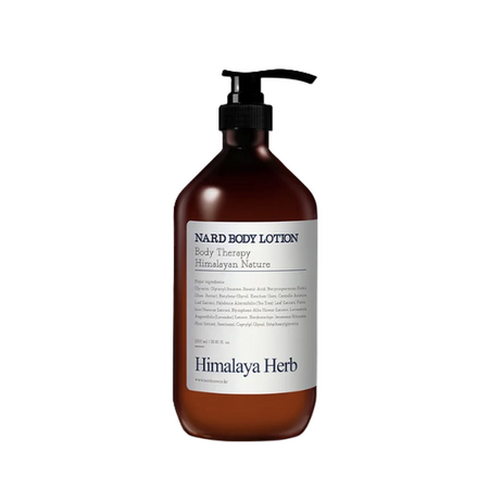 Lotiune de corp cu parfum de lavanda si mosc Himalaya Herb, 1 L, Nard