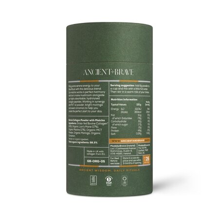 Pudra de matcha si colagen, 150 g, Ancient and Brave 753265