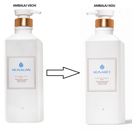 Masca pentru par foarte uscat si deteriorat, 720 ml, Monxuan