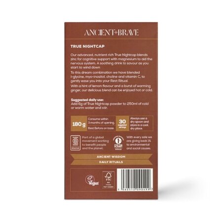 Pudra True Nightcap, 180 g, Ancient and Brave 753427