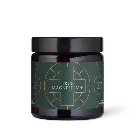 Magneziu bisglicinat, taurat si malat True Magnesium+, 60 capsule, Ancient and Brave 753449