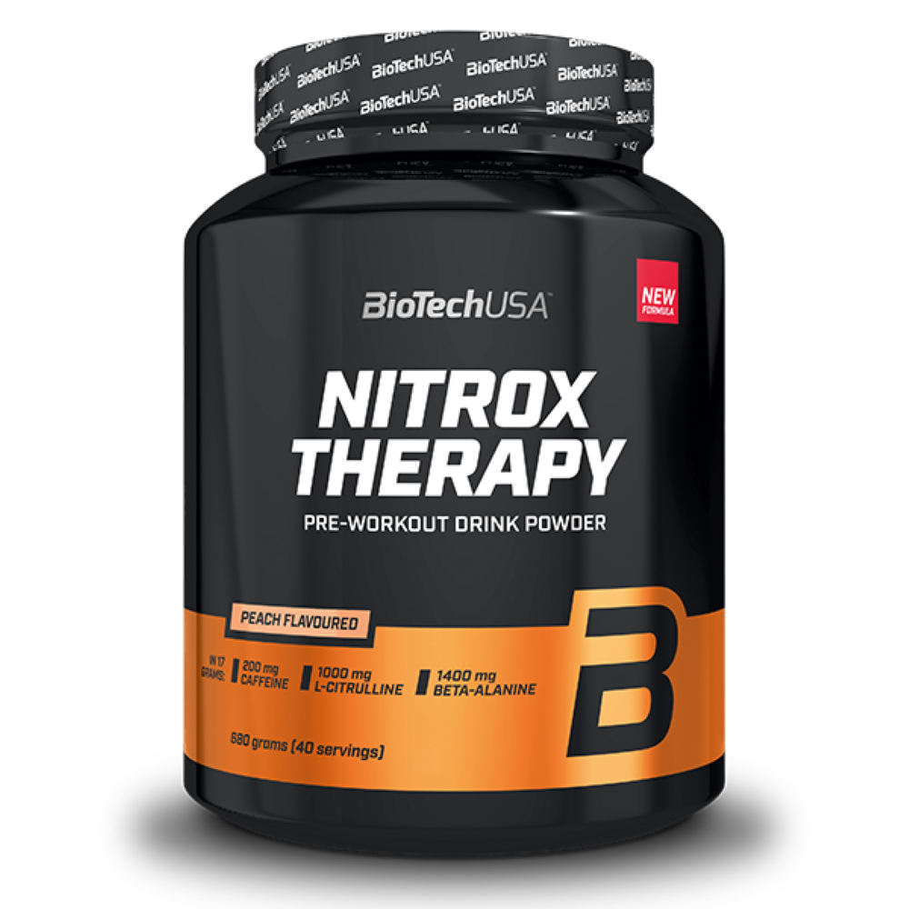 Nitrox Therapy Peach, 680 g, BioTechUSA