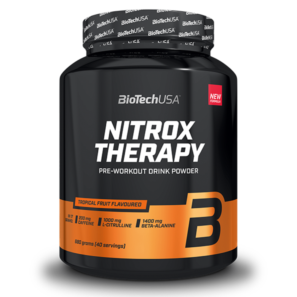 Nitrox Therapy Tropical Fruits, 680 g, BioTechUSA