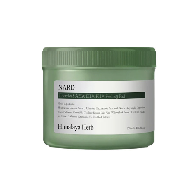 Dischete faciale exfoliante Himalaya Herb, 70 bucati, Nard