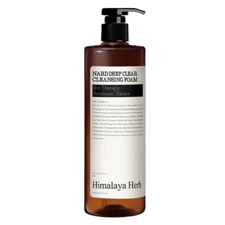 Spuma de curatare faciala profunda Himalaya Herb, 500 ml, Nard