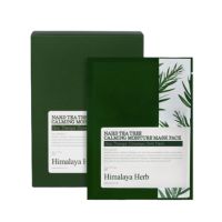 Masca hidratanta Tea Tree Himalaya Herb, 30 bucati, Nard