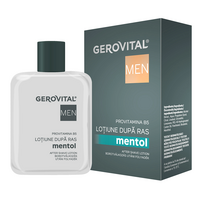Lotiune dupa ras cu mentol Men, 100 ml, Gerovital