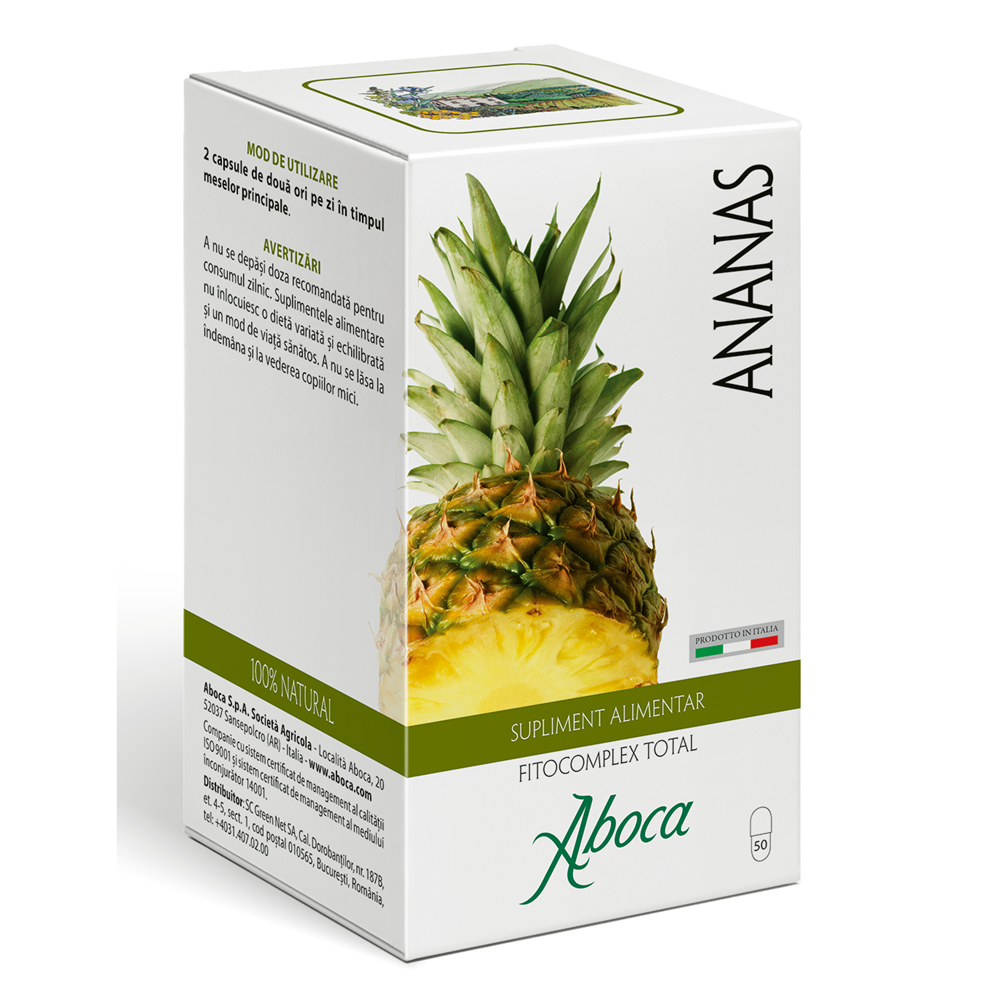 Ananas, 50 capsule, Aboca