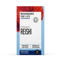 Organic Reishi, 800 mg, 60 capsule, MushroomsForLife
