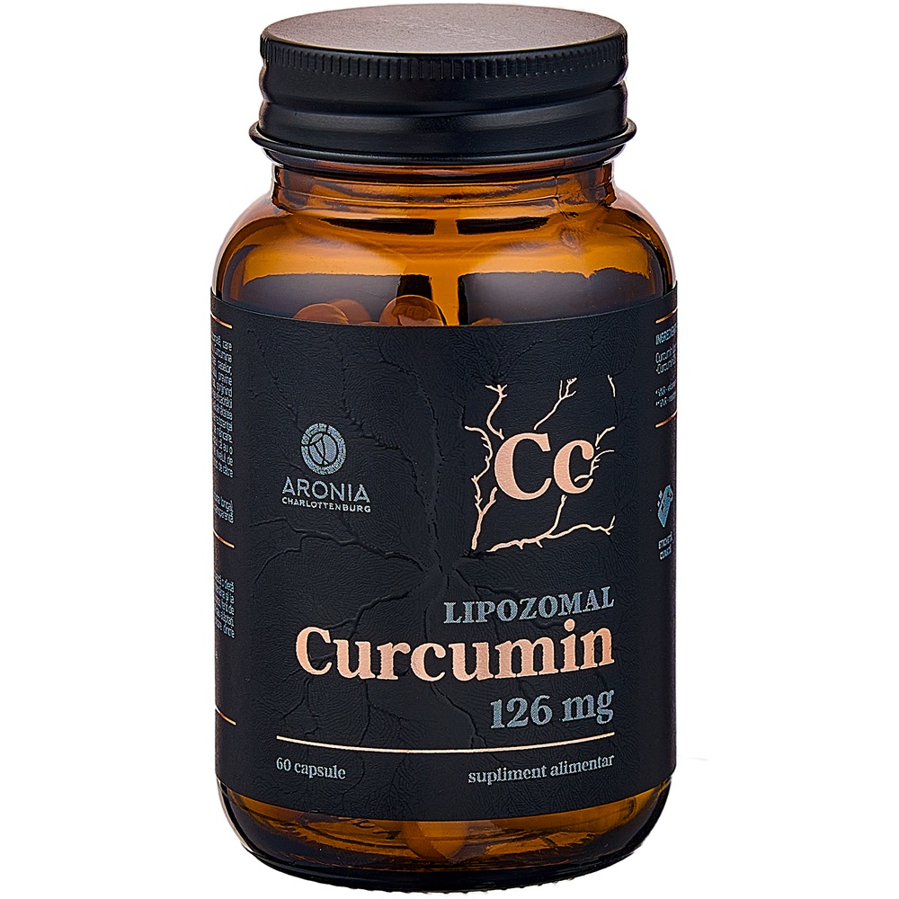 Curcumin Lipozomal, 60 capsule, Aronia Charlottenburg