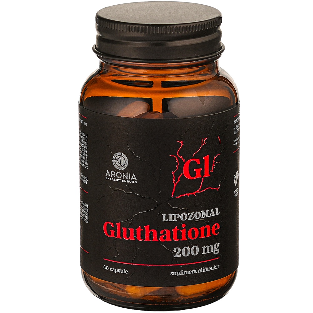 Glutathione Lipozomal, 200 mg, 60 capsule, Aronia Charlottenburg