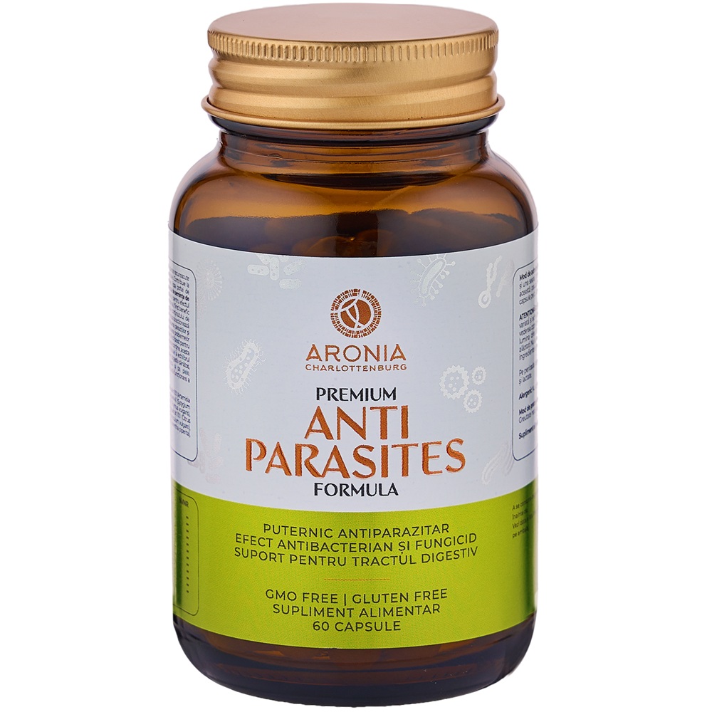 Anti Parasites Formula Premium, 60 de capsule, Aronia Charlottenburg