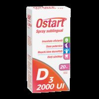 Ostart D3 2000UI, spray sublingual, 20 ml, Fiterman