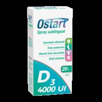 Ostart D3 4000UI, spray sublingual, 20 ml, Fiterman