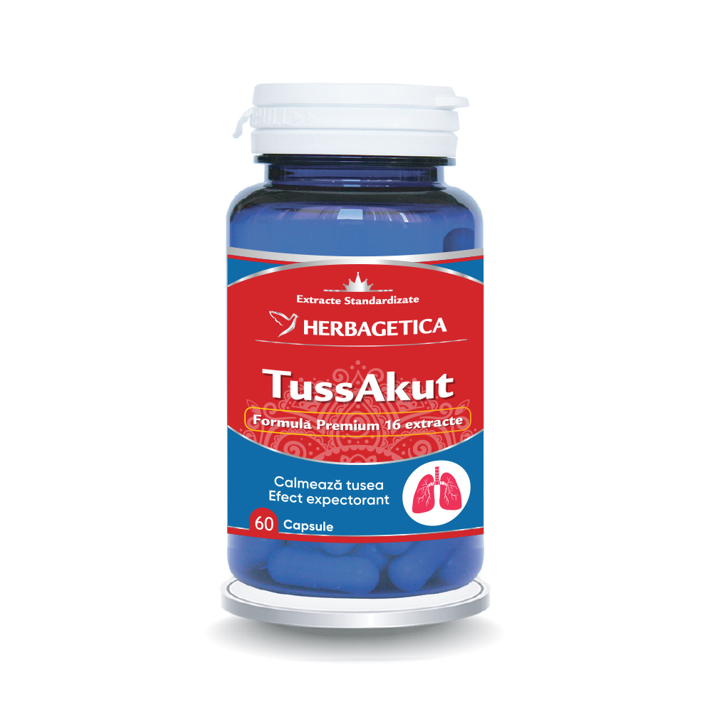 Tussakut, 60 capsule, Herbagetica