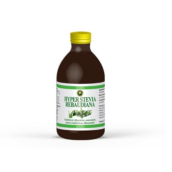 Indulcitor Hyper Stevia rebaudiana, 250ml, Hypericum