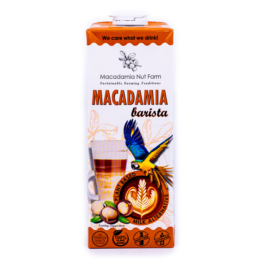 Bautura de nuci de macadamia Barista, 1000 ml, Macadamia Nut Farm