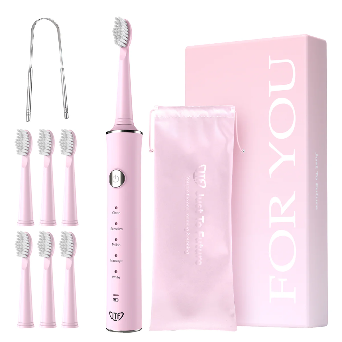 Periuta de dinti electrica roz J40 Sonic, 1 bucata, JTF