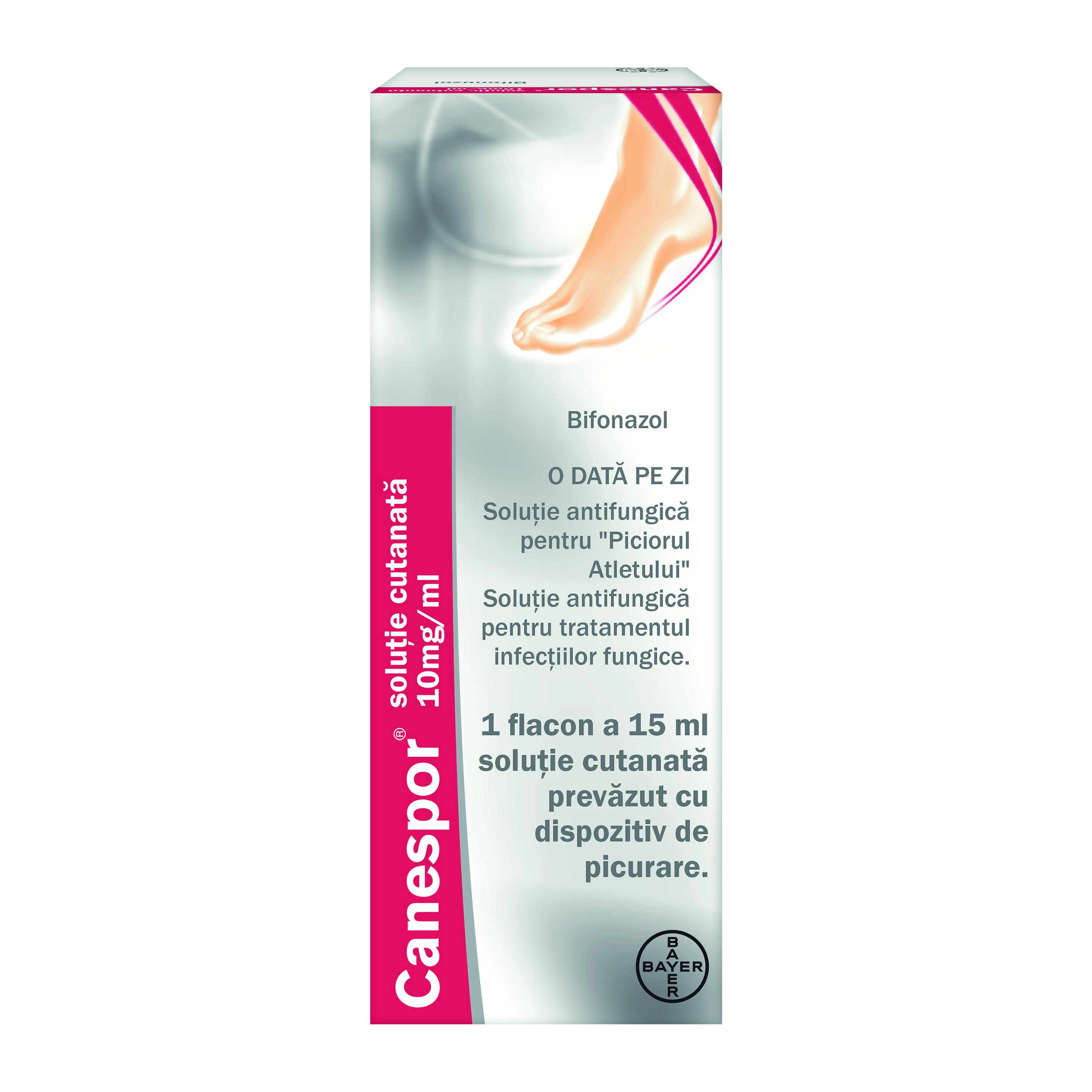 Canespor solutie, 10mg/ml, 15 ml, Bayer