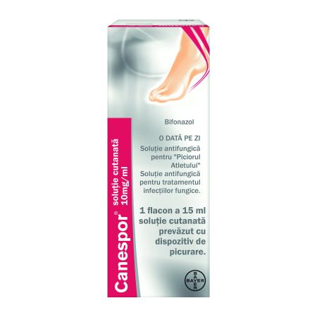 Canespor solutie, 10mg/ml, 15 ml, Bayer