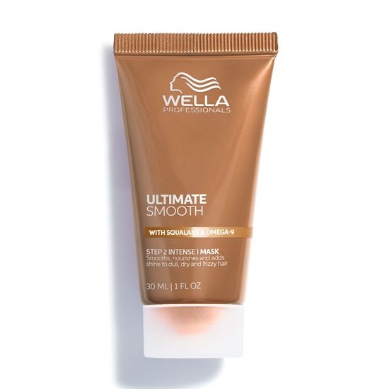 Masca hidratanta pentru par uscat si lipsit de stralucire cu Squalane & Omega 9 Ultimate Smooth, 30 ml, Wella Professionals