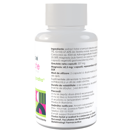 Prebiotic Anxietate, 60 capsule, Greenbiom 738089